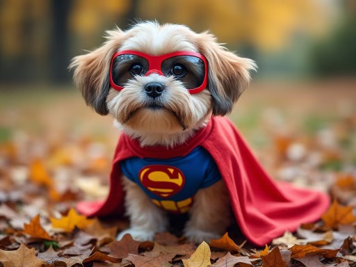 Superhero dog costumes of iconic characters, like Batman, Superman, or Wonder Woman, are always popular and make for fun costumes.